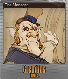 Series 1 - Card 3 of 12 - The Manager