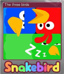 Series 1 - Card 1 of 8 - The three birds