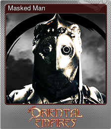 Series 1 - Card 8 of 13 - Masked Man