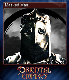 Series 1 - Card 8 of 13 - Masked Man