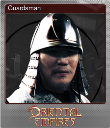 Series 1 - Card 12 of 13 - Guardsman