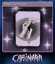 Series 1 - Card 2 of 11 - Dead Dormouse