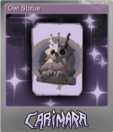 Series 1 - Card 9 of 11 - Owl Statue