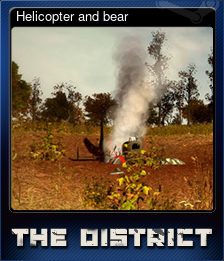 Series 1 - Card 5 of 6 - Helicopter and bear