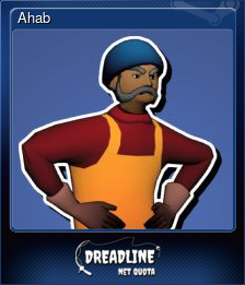 Series 1 - Card 6 of 6 - Ahab