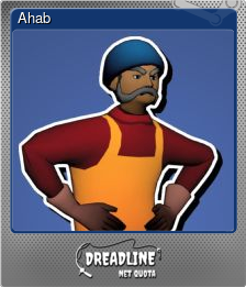 Series 1 - Card 6 of 6 - Ahab