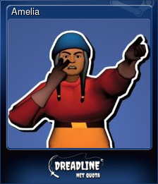 Series 1 - Card 3 of 6 - Amelia