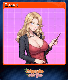 Series 1 - Card 8 of 9 - Elena 1