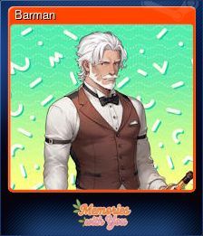 Series 1 - Card 9 of 9 - Barman