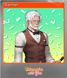 Series 1 - Card 9 of 9 - Barman