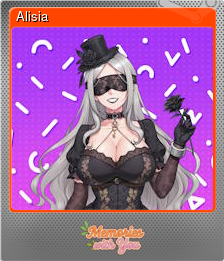 Series 1 - Card 4 of 9 - Alisia