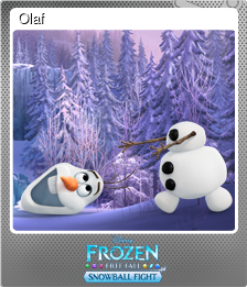 Series 1 - Card 7 of 9 - Olaf