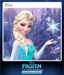 Series 1 - Card 4 of 9 - Elsa