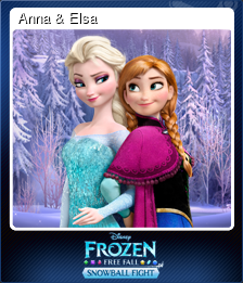 Series 1 - Card 2 of 9 - Anna & Elsa