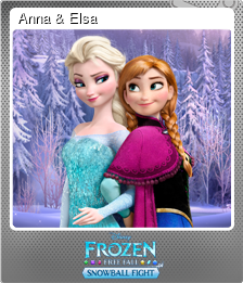 Series 1 - Card 2 of 9 - Anna & Elsa