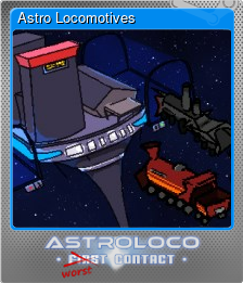Series 1 - Card 6 of 6 - Astro Locomotives