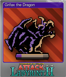 Series 1 - Card 4 of 8 - Grifax the Dragon