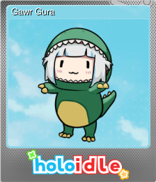 Series 1 - Card 1 of 8 - Gawr Gura