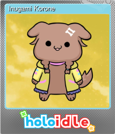 Series 1 - Card 4 of 8 - Inugami Korone