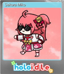 Series 1 - Card 7 of 8 - Sakura Miko