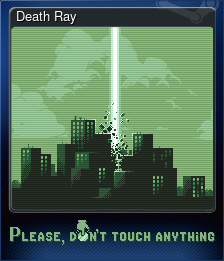 Series 1 - Card 3 of 5 - Death Ray