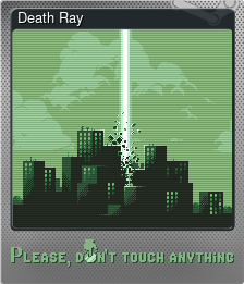 Series 1 - Card 3 of 5 - Death Ray