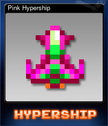 Series 1 - Card 6 of 6 - Pink Hypership