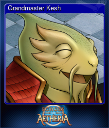 Series 1 - Card 5 of 6 - Grandmaster Kesh