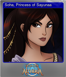 Series 1 - Card 3 of 6 - Soha, Princess of Sayunaa