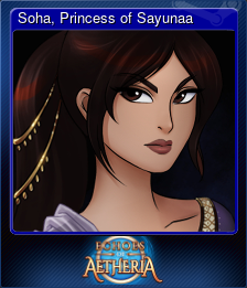 Series 1 - Card 3 of 6 - Soha, Princess of Sayunaa
