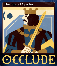 Series 1 - Card 1 of 12 - The King of Spades
