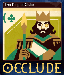 Series 1 - Card 2 of 12 - The King of Clubs