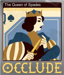 Series 1 - Card 8 of 12 - The Queen of Spades