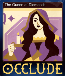 Series 1 - Card 6 of 12 - The Queen of Diamonds