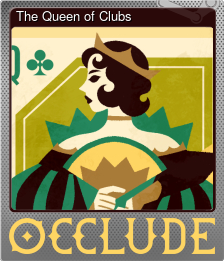 Series 1 - Card 5 of 12 - The Queen of Clubs