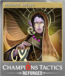 Series 1 - Card 4 of 9 - Matriarch Safiyya