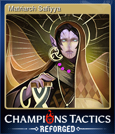 Series 1 - Card 4 of 9 - Matriarch Safiyya