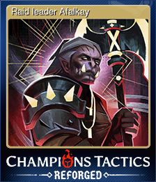 Series 1 - Card 9 of 9 - Raid leader Afalkay
