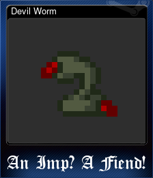 Series 1 - Card 5 of 5 - Devil Worm