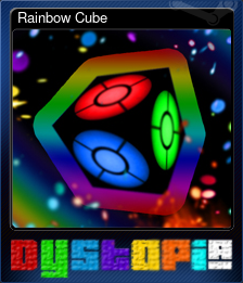 Series 1 - Card 9 of 9 - Rainbow Cube