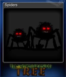 Series 1 - Card 1 of 15 - Spiders