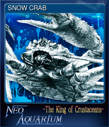 Series 1 - Card 4 of 5 - SNOW CRAB