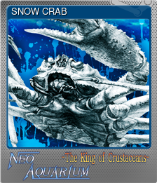 Series 1 - Card 4 of 5 - SNOW CRAB