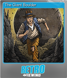 Series 1 - Card 4 of 7 - The Giant Boulder