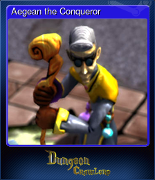 Series 1 - Card 11 of 11 - Aegean the Conqueror