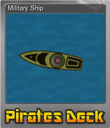 Series 1 - Card 5 of 5 - Military Ship