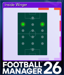 Series 1 - Card 5 of 10 - Inside Winger