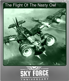 Series 1 - Card 6 of 6 - The Flight Of The Nasty Owl