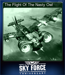 Series 1 - Card 6 of 6 - The Flight Of The Nasty Owl