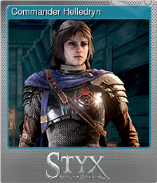 Series 1 - Card 4 of 7 - Commander Helledryn